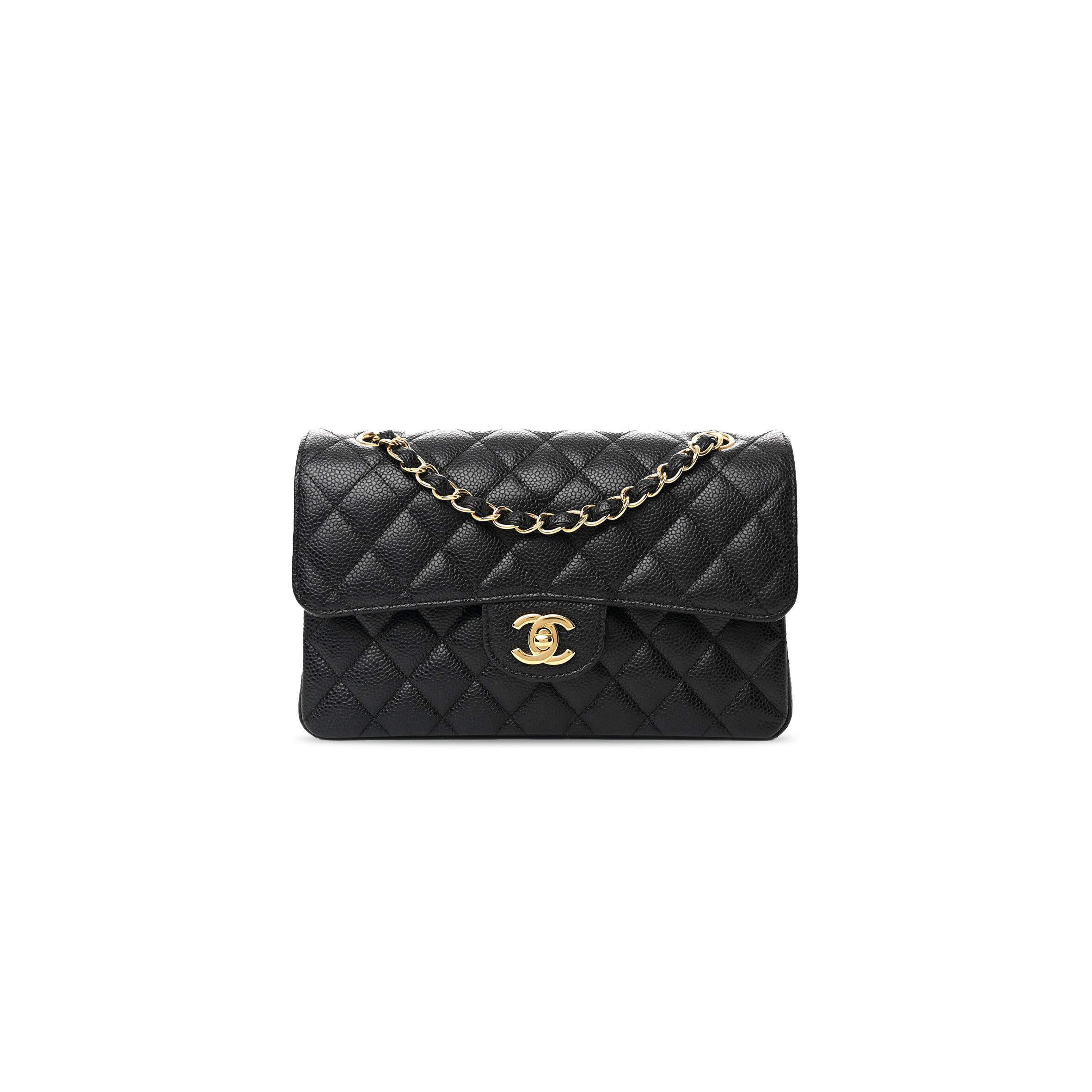 CHANEL CAVIAR QUILTED SMALL DOUBLE FLAP 1635765 (23*14*6cm)